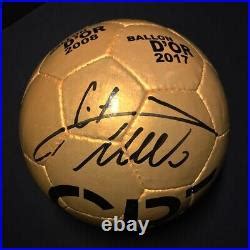 Cristiano Ronaldo Signed Ball 2020 with CERTIFICATE OF AUTHENTICITY ...