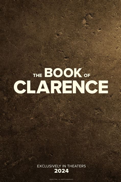 The Book of Clarence (2023) by Jeymes Samuel