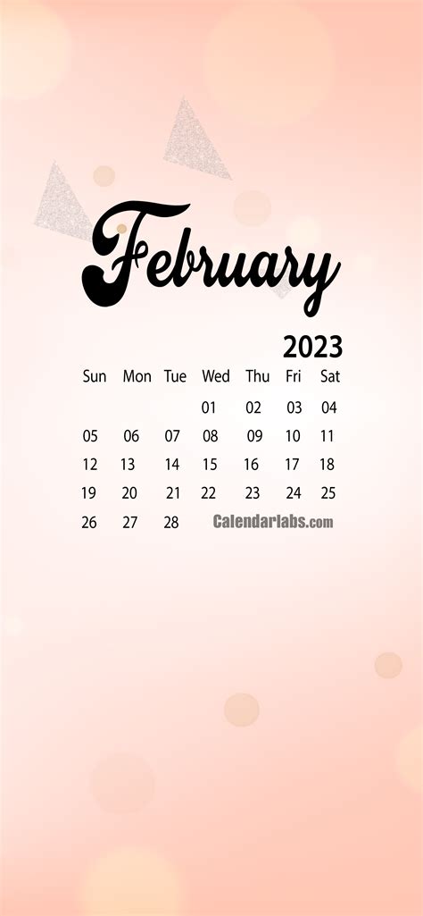 February 2023 Desktop Wallpaper Calendar - CalendarLabs