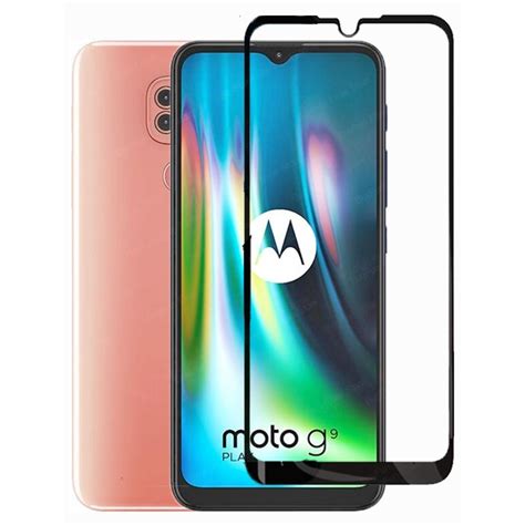 Película de Vidro 3D 5D Full Cover Celular Motorola Moto G9 Play XT2083