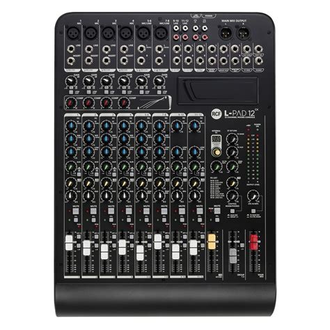 Disc Rcf Lpad Cx Channel Analog Mixer Gear Music