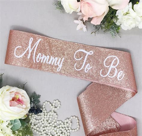 Baby Shower Sash For Mom And Dad At Amanda Wrobel Blog