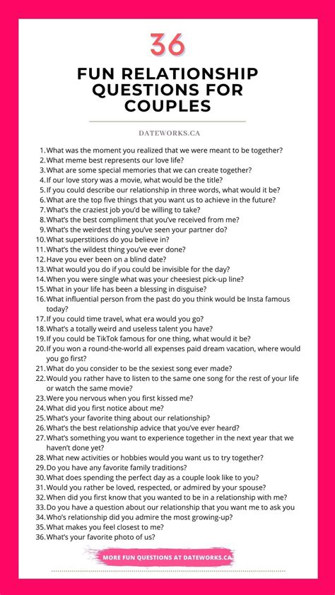 Couples Question Game 200 Fun Questions To Ask Your Partner