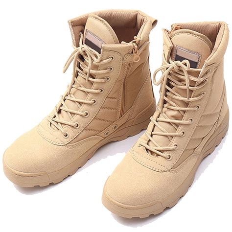 Tomitany Mens Safety Work Boots Anti Slip Hiking Hunting Shoes Side