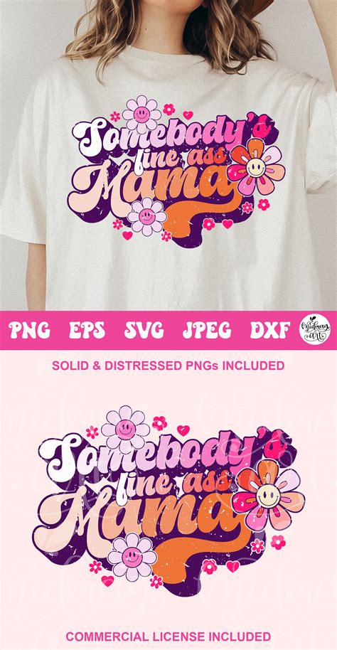Somebody S Fine Ass Mama SVG Mom Sublimation 2702014