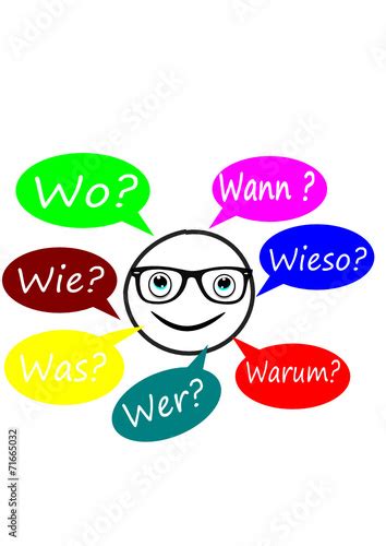 W Fragen Clipart Fragen Clipart Warum Cartoon German Questions Wer Wie