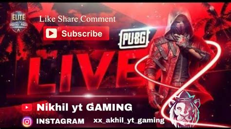 PUBG MOBILE Nikhil Yt Gaming Stream Playing Squad Streaming