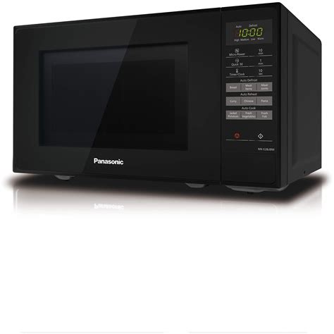 Panasonic Nn E28jbmbpq Compact Solo Microwave Oven With Turntable 800