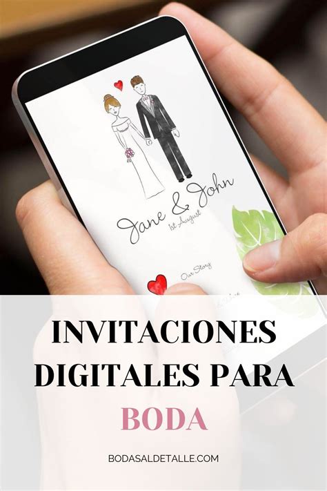 ¡las Invitaciones Digitales Para Boda Están En Tendencia Invitaciones De Boda Digitales