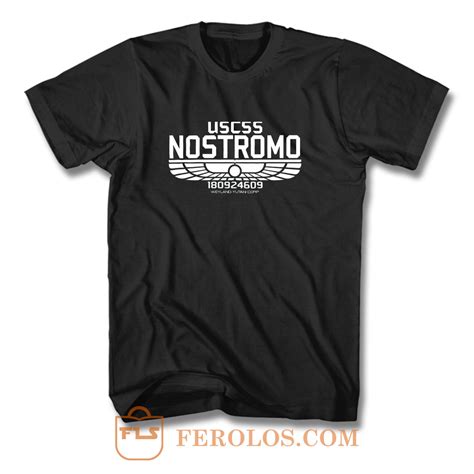 Nostromo Alien Movie T Shirt Ferolos Com