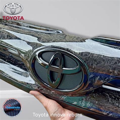 Jual Front Grille Carbon Forged Toyota Innova Reborn Kota Depok