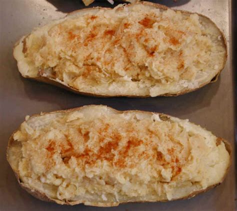 Baked Potato Stuffed With Sauerkraut Pre Final Bake All Creatures