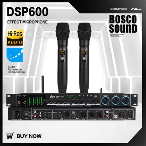 Bosco Audio Dbx Dsp Front End Digital Effector Built In Fbx Echo