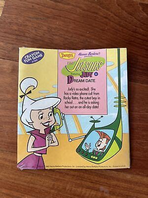 Vtg Denny S The Jetsons Crayon Fun Game Judy In Dream Date Book