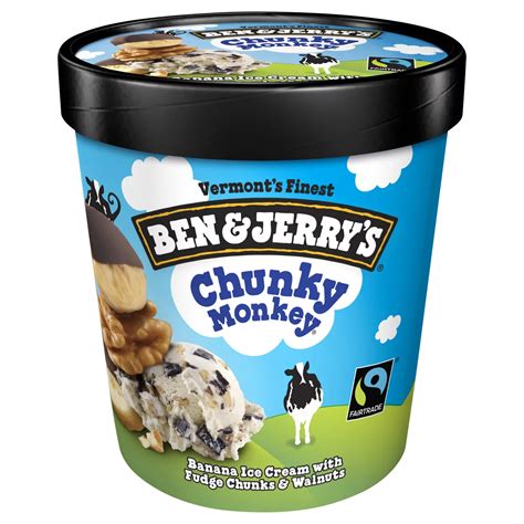 Ben And Jerrys Chunky Monkey Ice Cream Shop Ice Cream At H E B