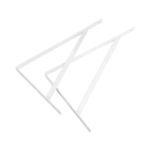 STARVAST 2 Pcs Heavy Duty Shelf Brackets 400 X 250mm Floating Shelves