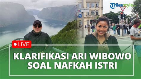 Live Klarifikasi Ari Wibowo Soal Nafkah Istri Orang Ketiga Hingga