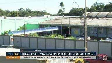 Meio Dia Paran Ponta Grossa Jovem Invade Escola E Esfaqueia Duas