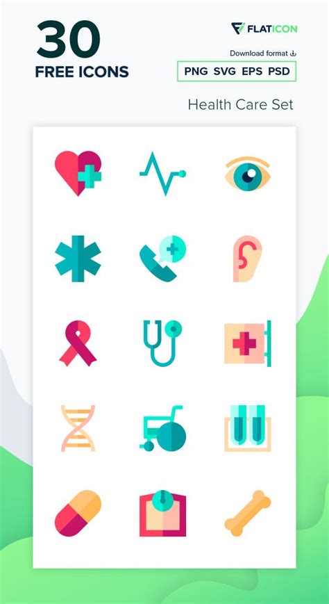 30 Free Vector Icons Of Health Care Set Designed By Freepik Health