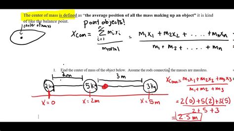 Center Of Mass Youtube