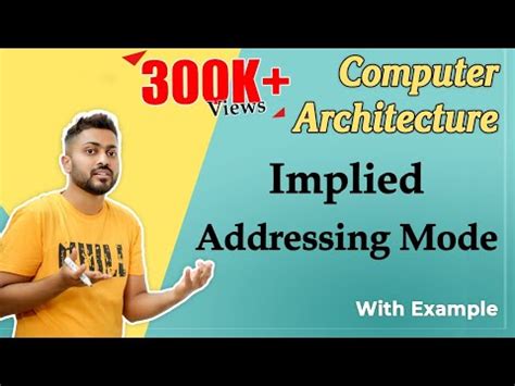 implied addressing mode video lecture crash  computer science