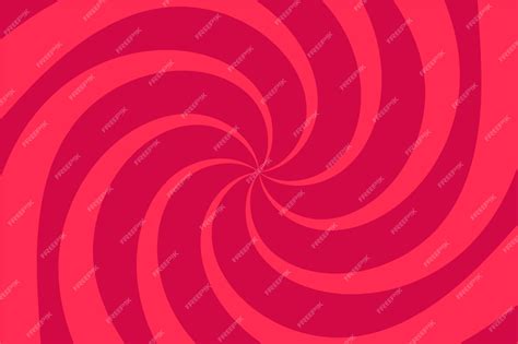 Free Vector Flat Red Swirl Background