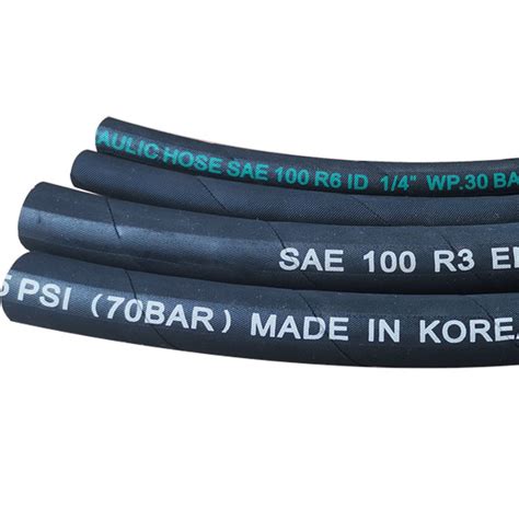 R1 R2 Rubber High Pressure Spiral Steel Wire Reinforced Rubber