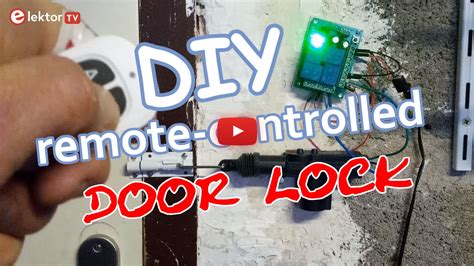 Build This Remote-Controlled Door Lock and Control the Flow of ...