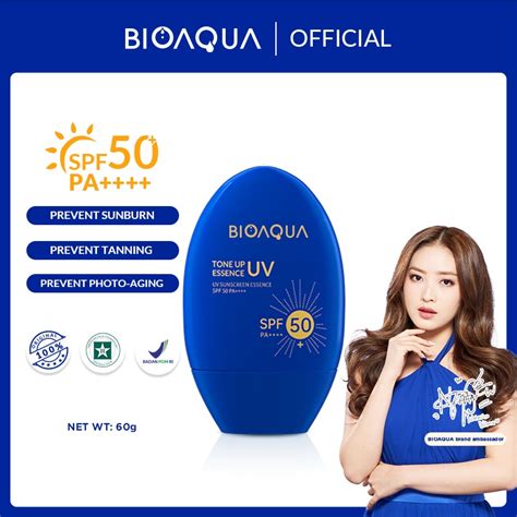 BIOAQUA UV SUNSCREEN SPF 50 PA 60gr Lazada Indonesia