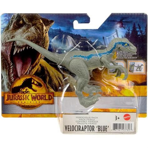 Dinossauro Velociraptor Blue Jurassic World Dominion Mattel Em Promo O