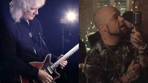 Brian May Queen Y Five Finger Death Punch Unen Fuerzas En “blue On