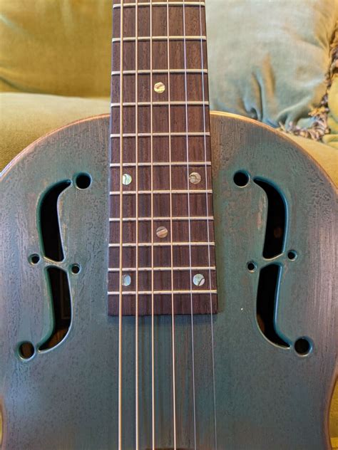 Recording King RM 993 Metal Body Parlor Resonator Guitar EBay