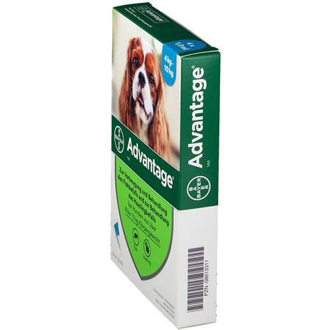 advantage 100 mg bei Hunden von über 4 bis 10 kg Körpergewicht shop