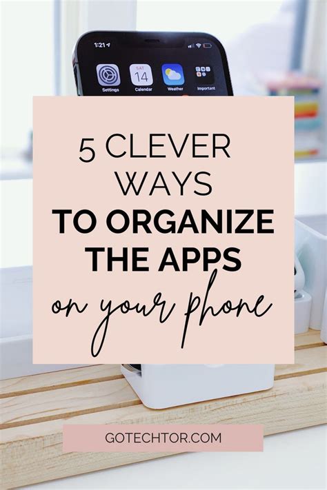 5 Genius Ways To Organize Your IPhone Apps Home Screen Gotechtor