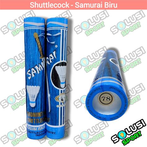 Jual Shuttlecock Badminton SAMURAI BIRU Kock Kok Bulutangkis Shopee