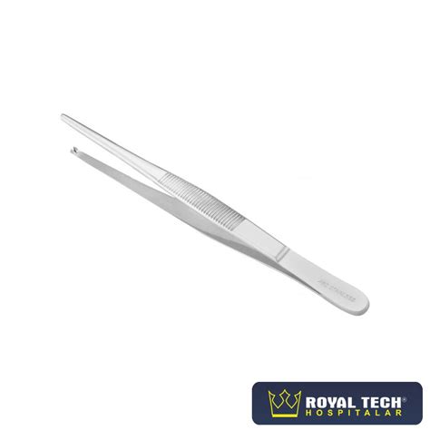 PINÇA ANATÔMICA DENTE DE RATO 16CM ABC Royal Tech Hospitalar