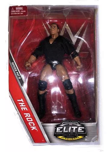 The Rock Wwe Elite Jakks Pacific Sellado Env O Gratis