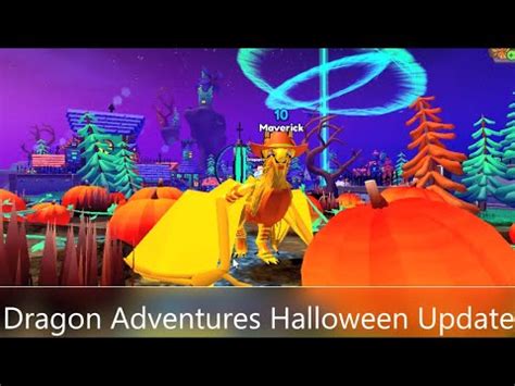 Roblox Dragon Adventures Halloween Update Dysuva Skellator Youtube