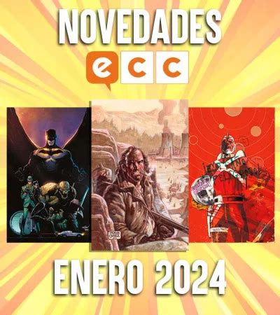 Novedades cómics y manga ECC Ediciones Enero 2024 MilComics Milcomics