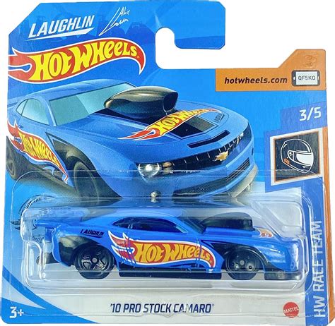 Hot Wheels 10 Pro Stock Camaro HW Raceteam Blue 250 250 HW Race Team 2020 250 250 Short