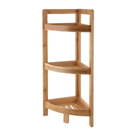 Neu Home Tier Bamboo Corner Shelf Walmart Walmart