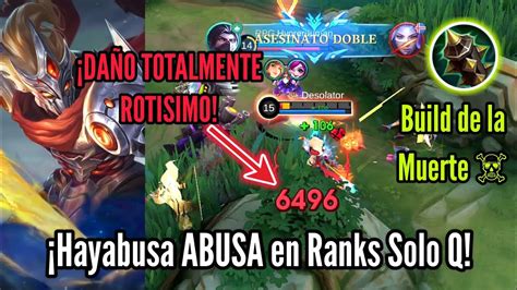 Hayabusa Est Muy Roto Con La Build De La Muerte Con Solo Una