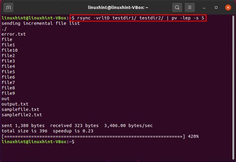 How To See Rsync Progress