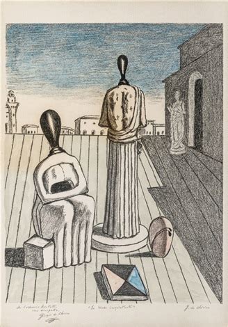 Le Muse Inquietanti Le Muse Del Pomeriggio By Giorgio De Chirico On Artnet