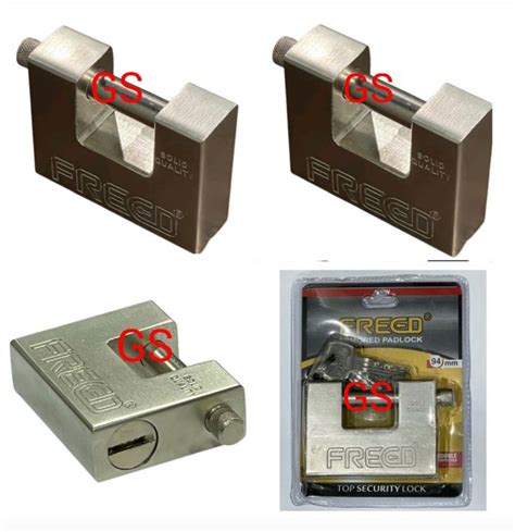 Gembok Panzer Panser 84 Mm FREED Armored PadLock Gerbang Besi