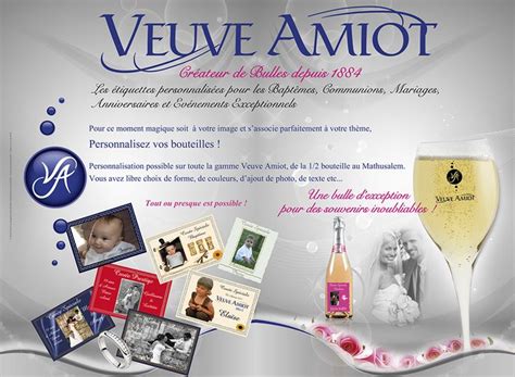 La Maison Veuve Amiot Vous Propose De Personnaliser Vos Tiquettes Pour