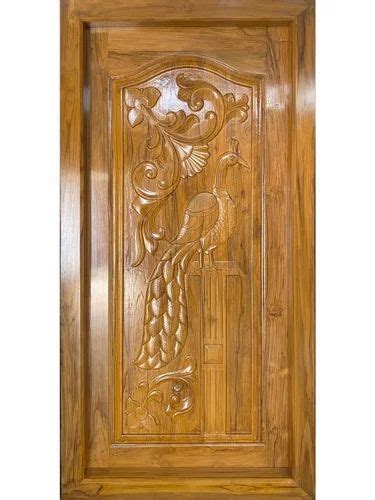 Exterior Mm Burma Teak Wood Door For Home At Rs Piece In