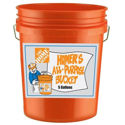 The Home Depot 5 Gal. Homer Bucket-05GLHD2 - The Home Depot