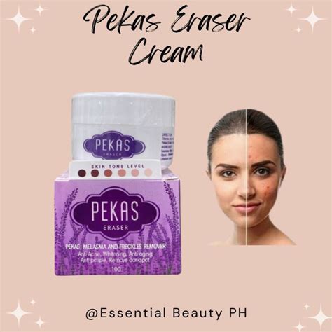 Original Pekas Eraser Cream 10g Pekas Melasma And Freckles Remover Lazada Ph