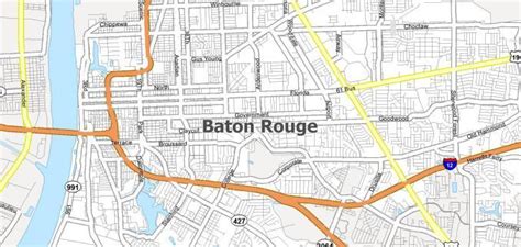 Baton Rouge Map Collection [Louisiana] - GIS Geography